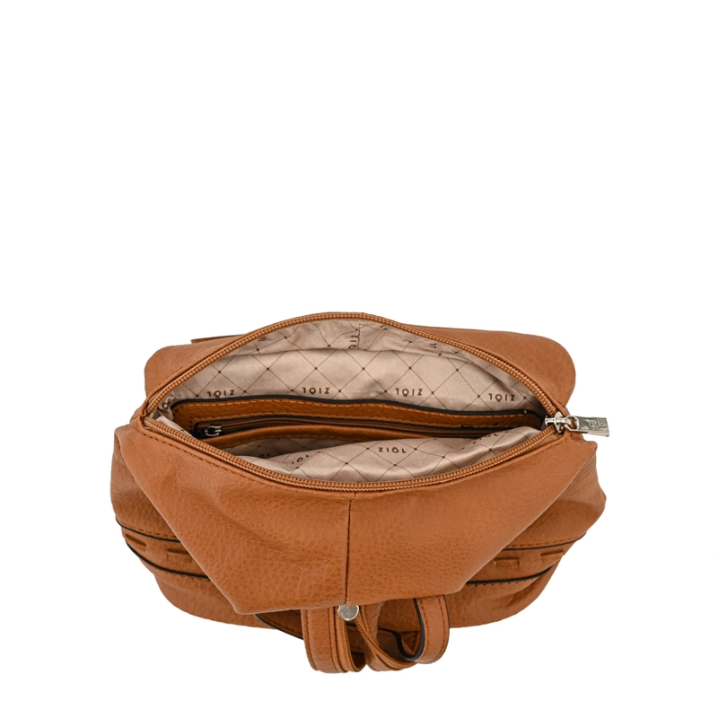 MOCHILA KRISTAL PEQUEÑA CAMEL - 4