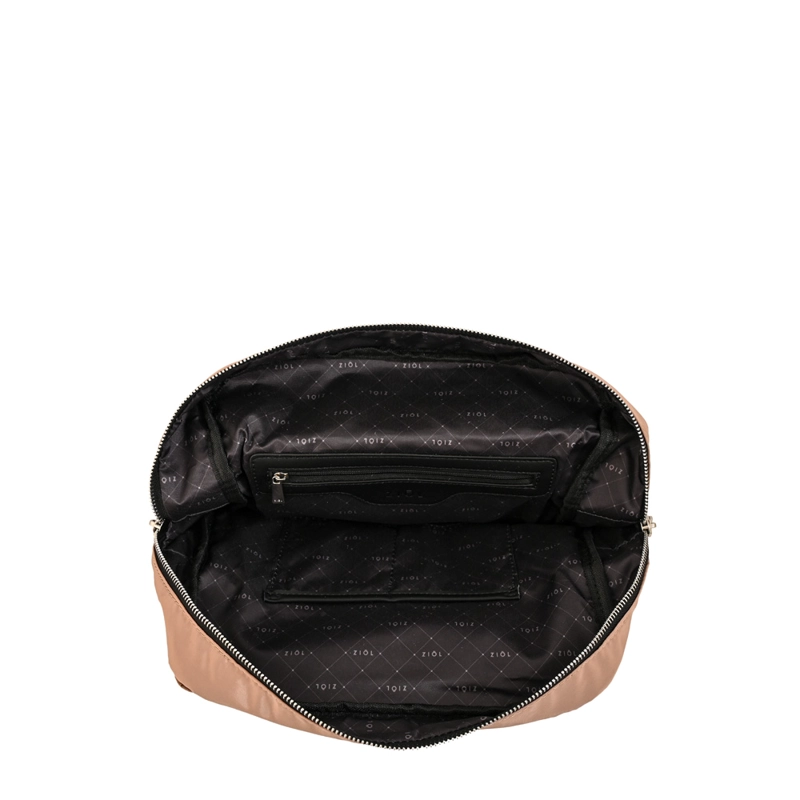 MOCHILA CARLA MEDIANA ROSA VIEJO - 4