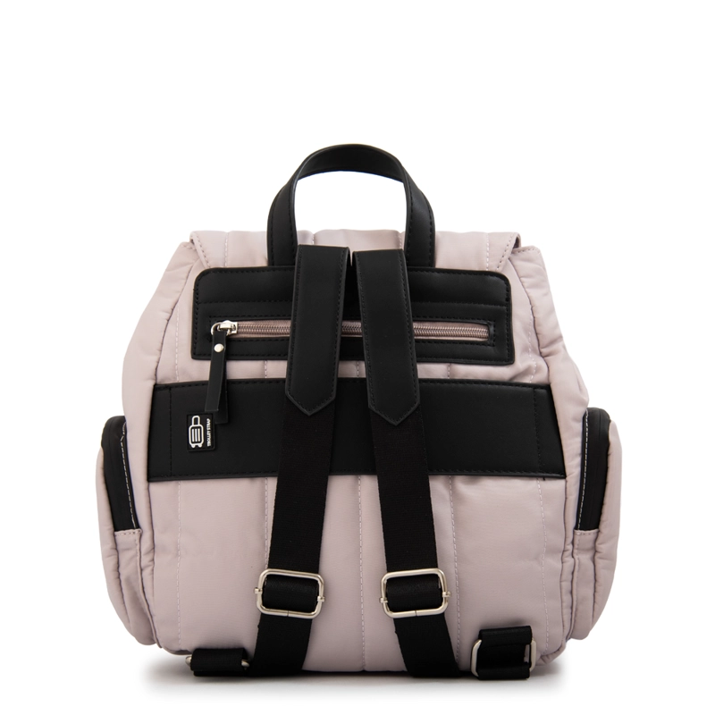 MOCHILA LIZEL MEDIANA BLANCO CRUDO - 3
