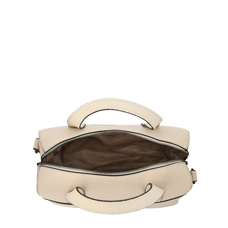 CARTERA TOTE BAUL SALLY MEDIANA BLANCO CRUDO - 4