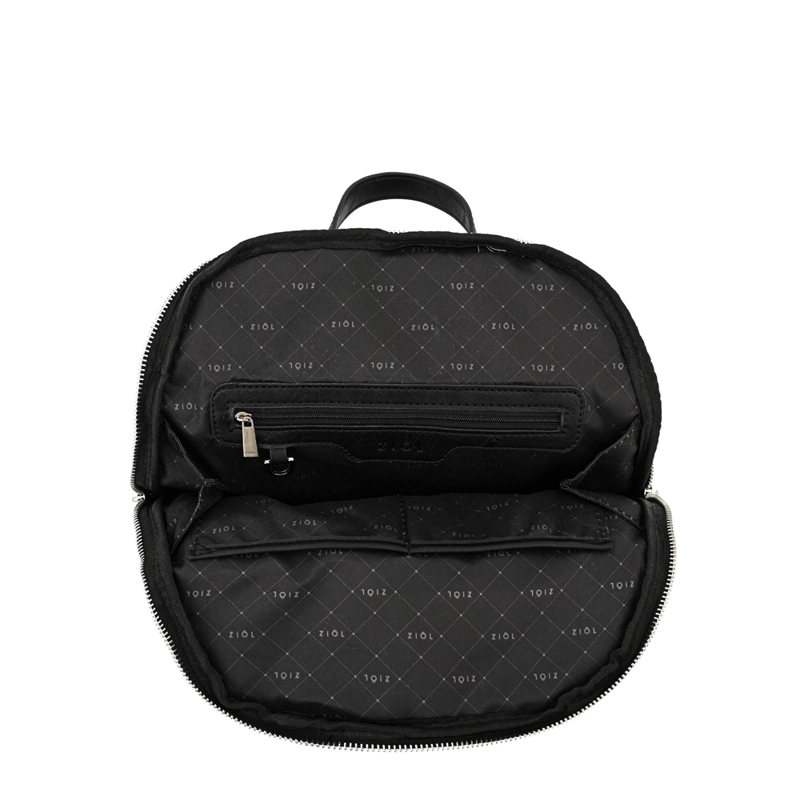 MOCHILA CELIA MEDIANA NEGRO ESPECIAL - 4
