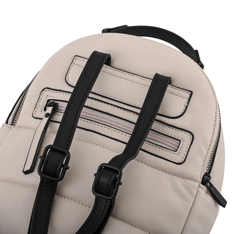 MOCHILA SINDRA MEDIANA BLANCO CRUDO - 3