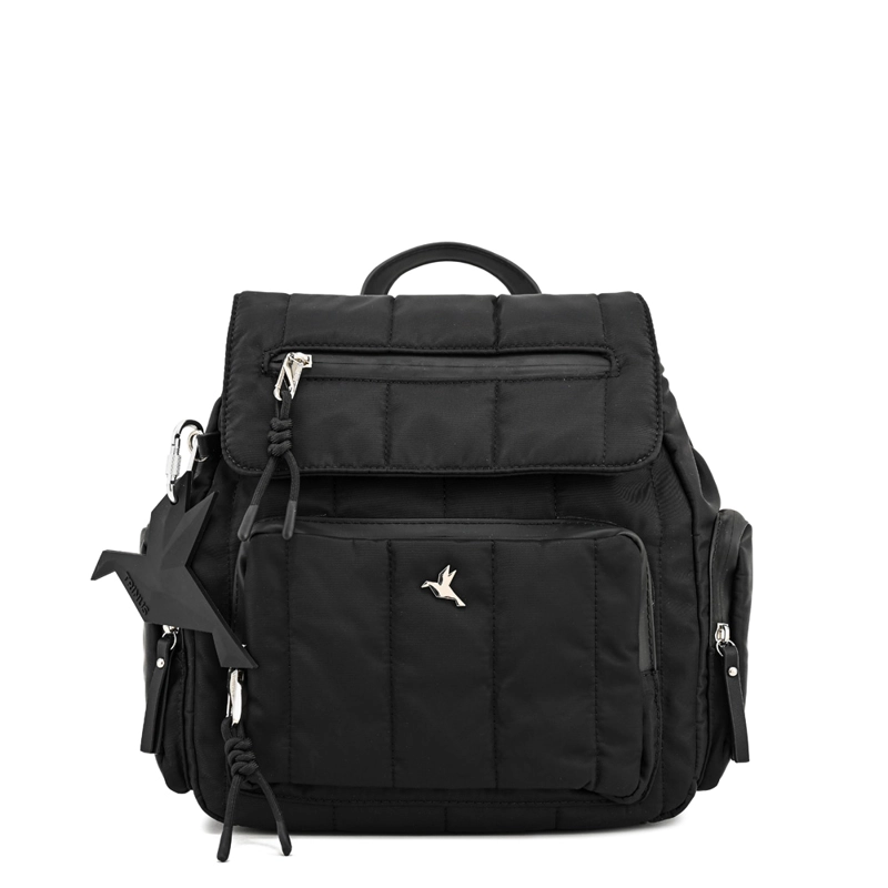 MOCHILA LIZEL MEDIANA NEGRO - 1