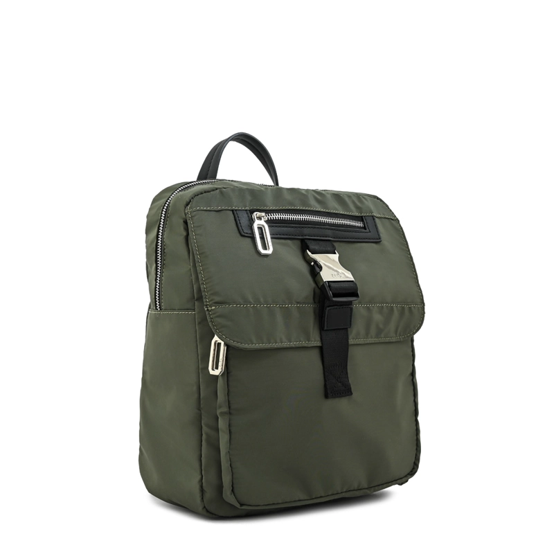 MOCHILA CARLA MEDIANA VERDE OLIVA - 2