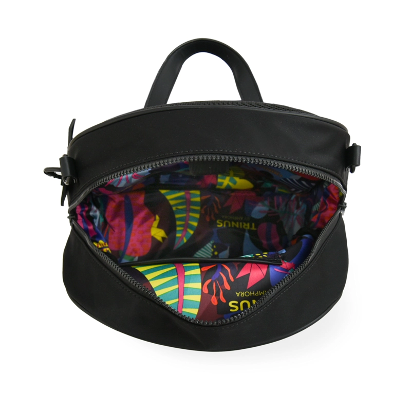 MOCHILA PORTA NOTEBOOK CARINA GRANDE NEGRO - 4