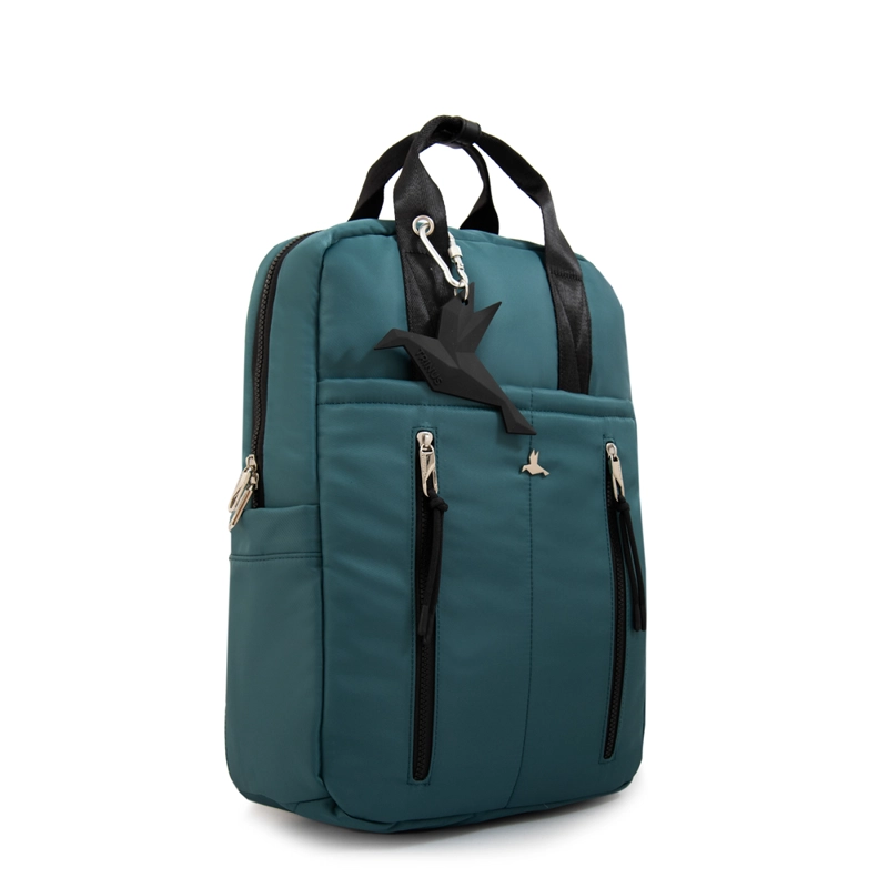 MOCHILA PORTA NOTEBOOK JULIANA GRANDE PETROLEO OSCURO - 2
