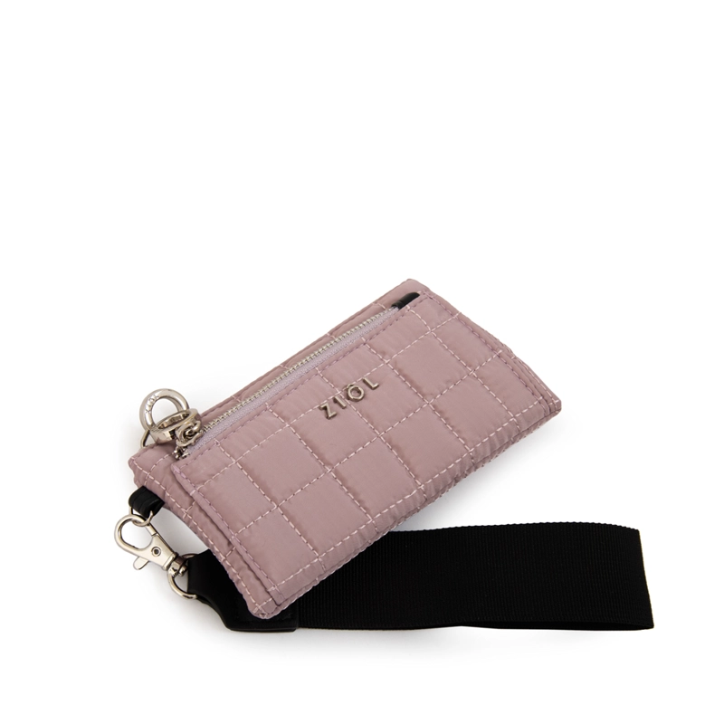 MONEDERO BOLSILLO FRONTAL NACHA PEQUEÑA ROSA VIEJO - 2
