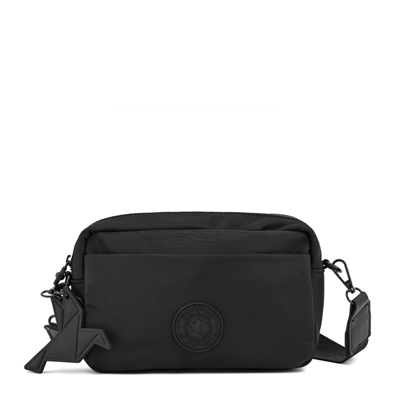 CARTERA BANDOLERA BROOKLYN MEDIANA NEGRO - 1