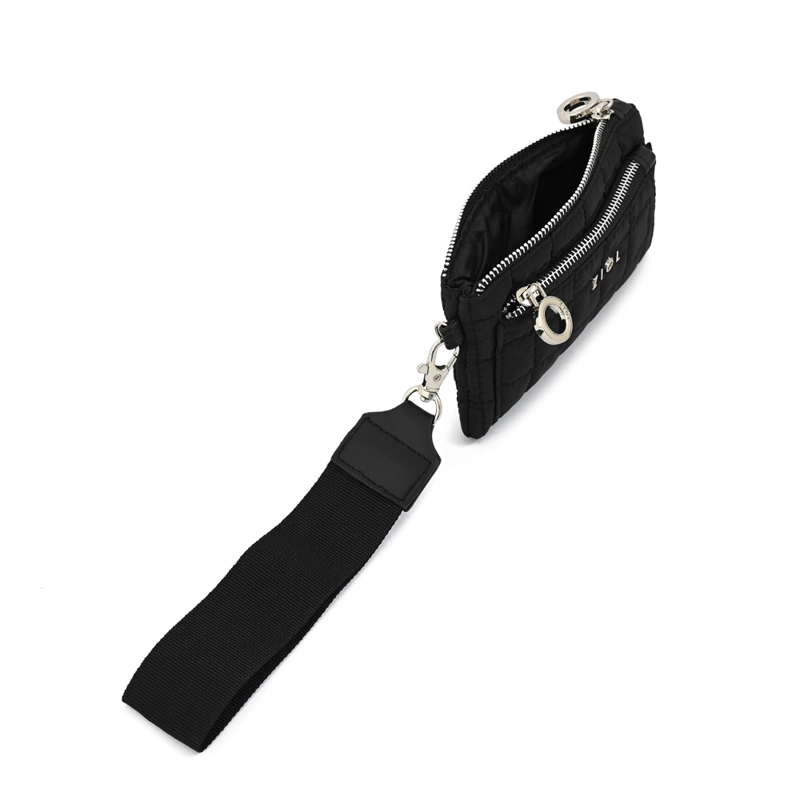 MONEDERO BOLSILLO FRONTAL PEQUEÑA NACHA NEGRO - 2