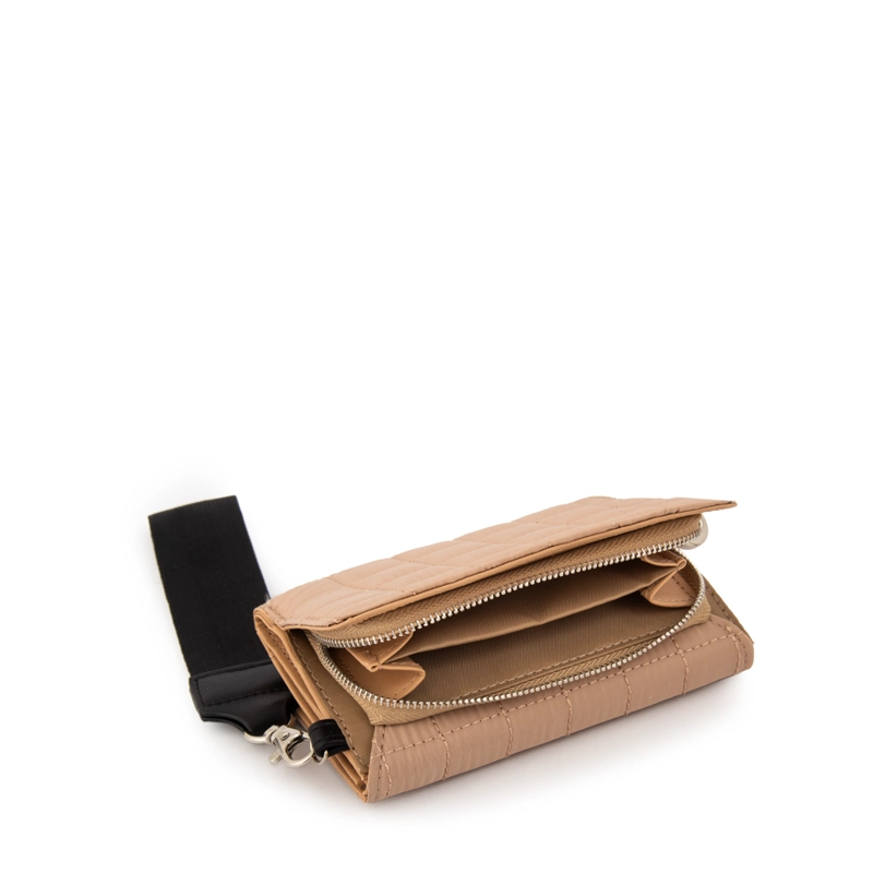 BILLETERA CIERRE EXTERIOR NACHA MEDIANA BEIGE - 2