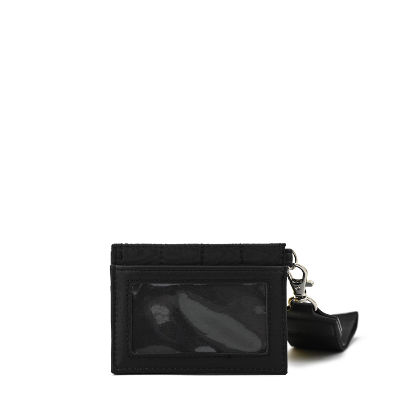 TARJETERO RECTANGULAR PEQUEÑA NACHA NEGRO - 2