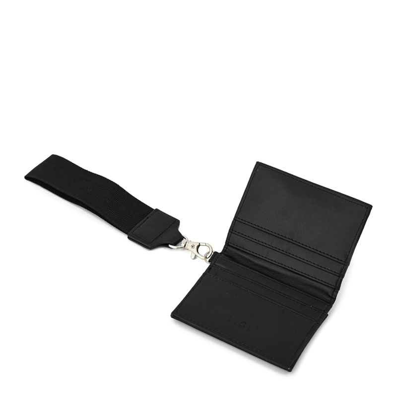 TARJETERO RECTANGULAR PEQUEÑA NACHA NEGRO - 3