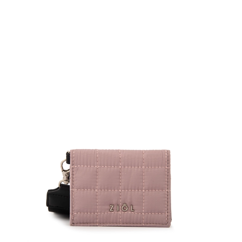 TARJETERO RECTANGULAR NACHA PEQUEÑA ROSA VIEJO - 1