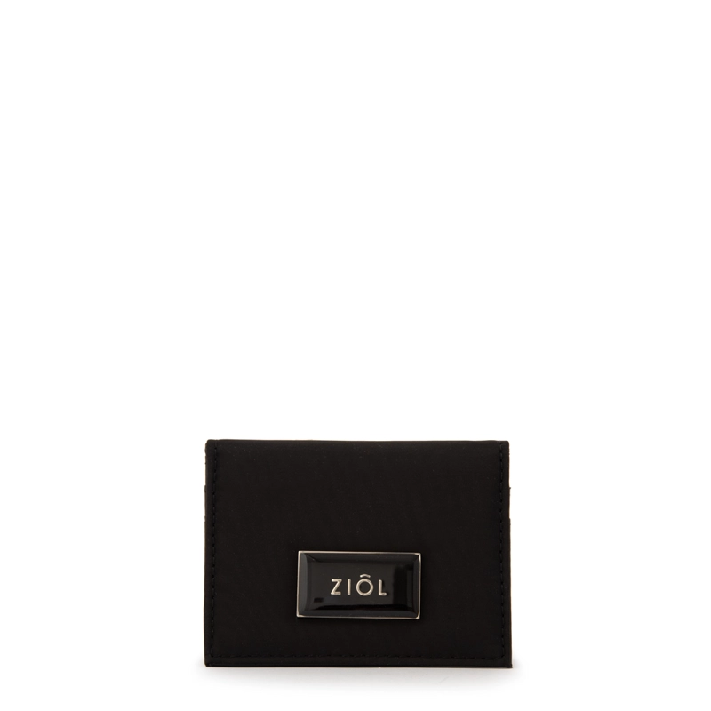 TARJETERO RECTANGULAR PEQUEÑA LUNA NEGRO - 1