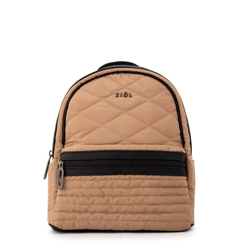 MOCHILA CERSEI PEQUEÑA BEIGE - 1
