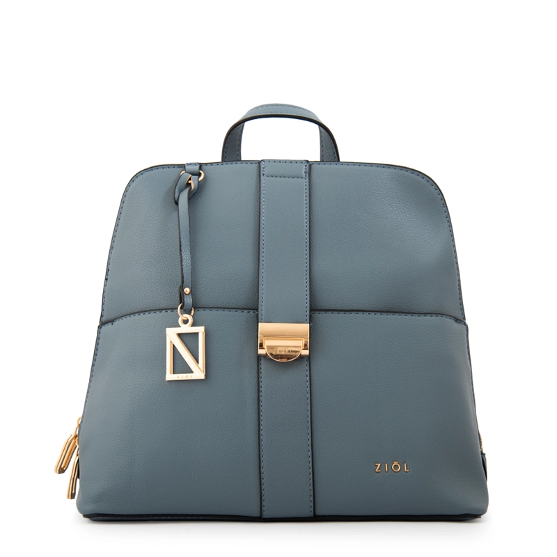 MOCHILA CRETA MEDIANA DENIM - 1