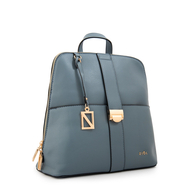 MOCHILA CRETA MEDIANA DENIM - 2