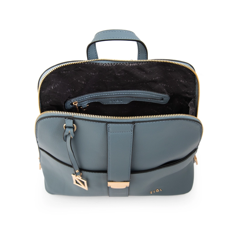 MOCHILA CRETA MEDIANA DENIM - 4