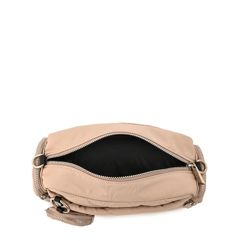 CARTERA BANDOLERA LINN MEDIANA BEIGE - 4