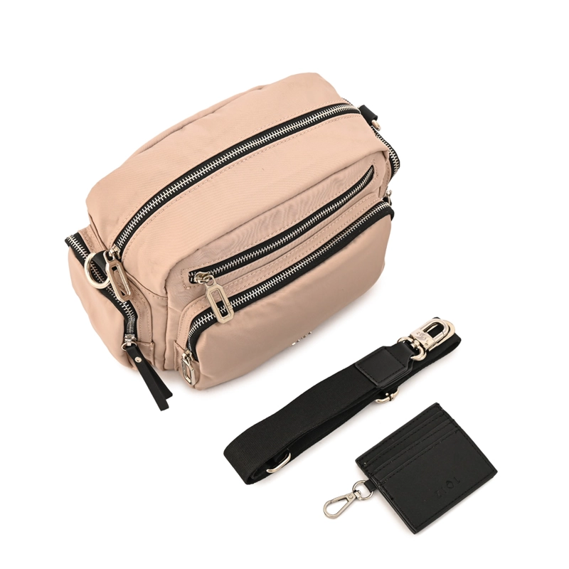 CARTERA BANDOLERA MEGAN PEQUEÑA ROSA VIEJO - 5