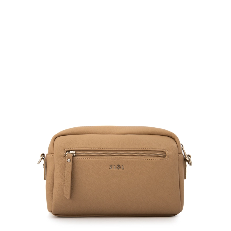 CARTERA BANDOLERA JAVIERA MEDIANA TAUPE - 3