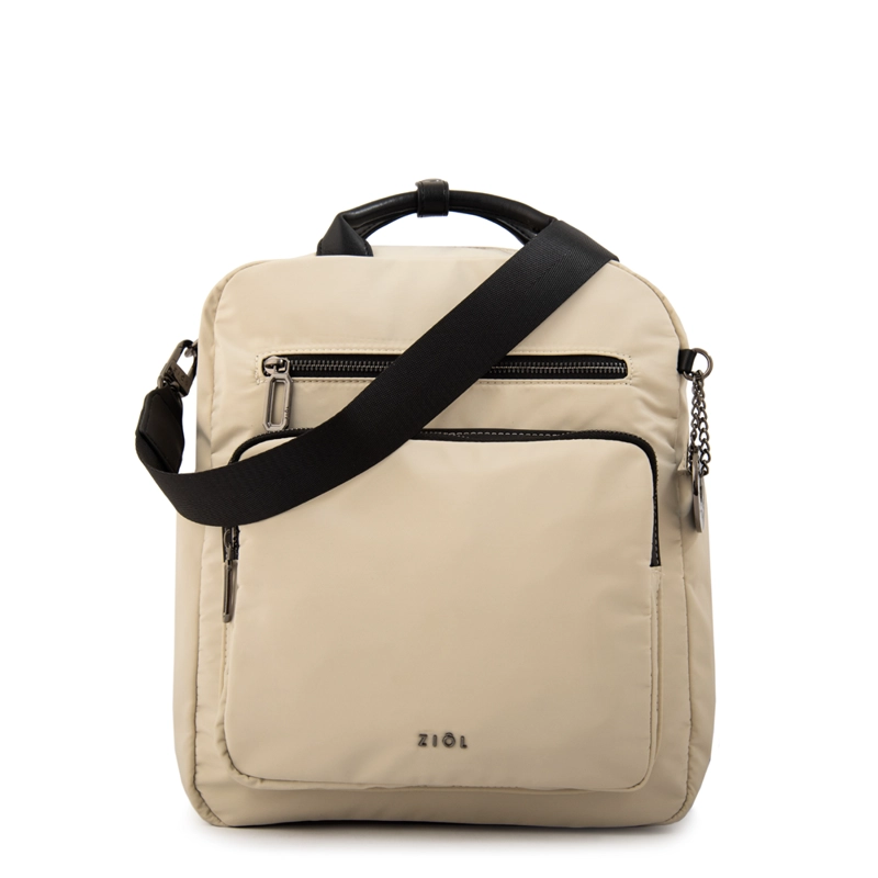 MOCHILA ADA MEDIANA BLANCO CRUDO - 1