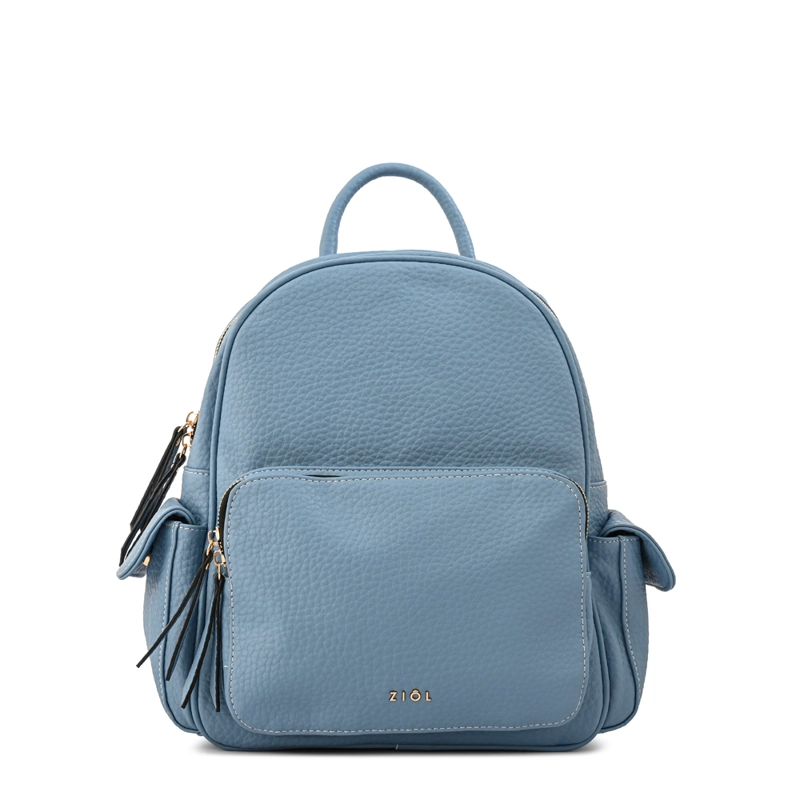 MOCHILA SELENA MEDIANA DENIM - 1