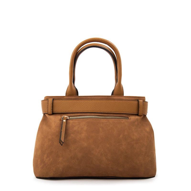 CARTERA TOTE MARINA MEDIANA CAFE - 3