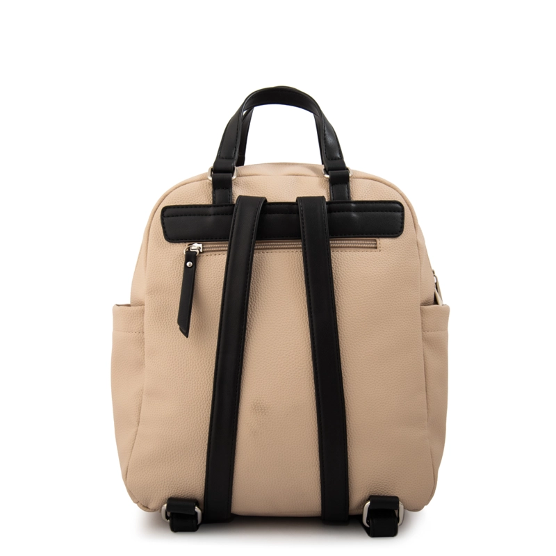MOCHILA ALISA MEDIANA BEIGE - 3