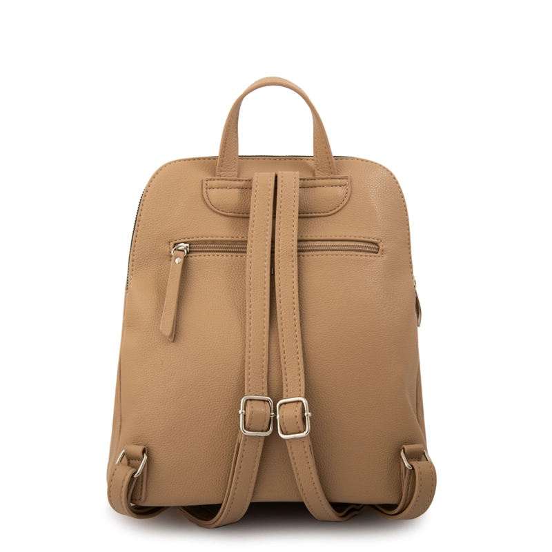 MOCHILA JAVIERA MEDIANA TAUPE - 3