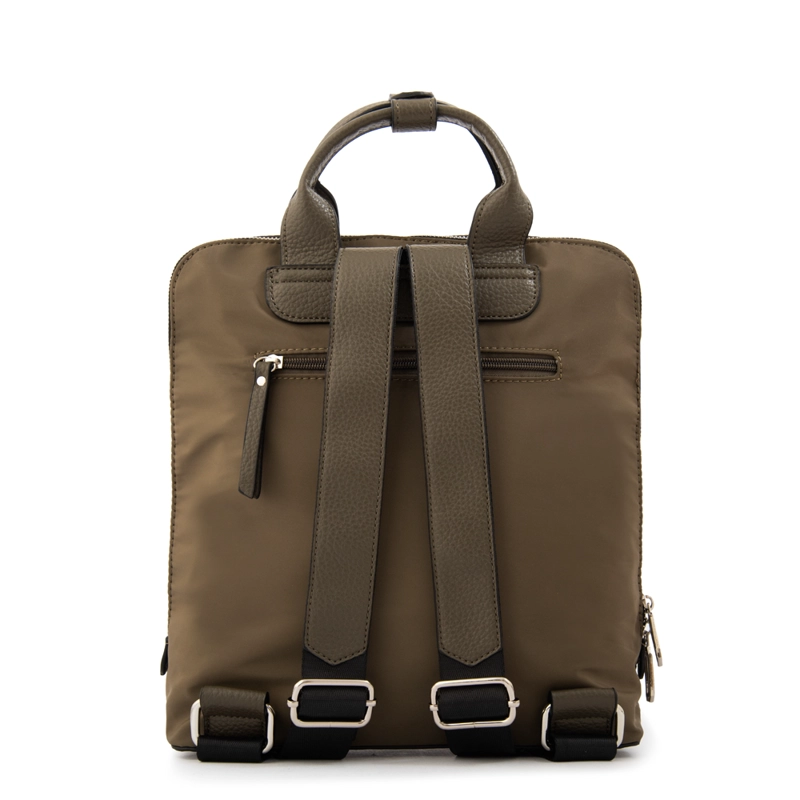 MOCHILA OLGA MEDIANA VERDE OLIVA - 3