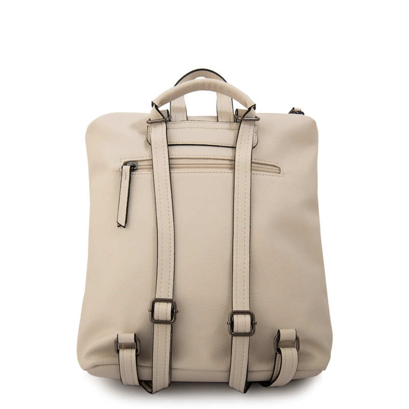 MOCHILA INGRID MEDIANA BLANCO CRUDO - 3