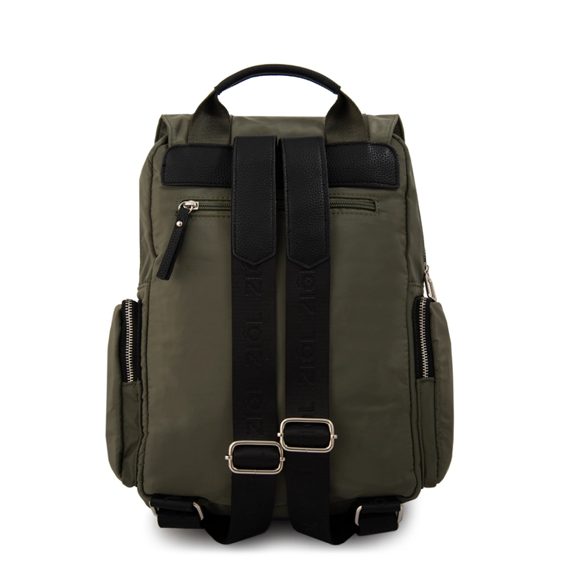 MOCHILA CLAUDIN GRANDE VERDE OLIVA - 3