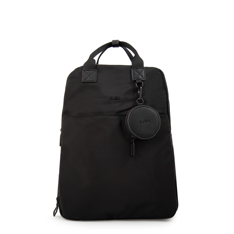 MOCHILA PORTA NOTEBOOK CORAL GRANDE NEGRO - 1
