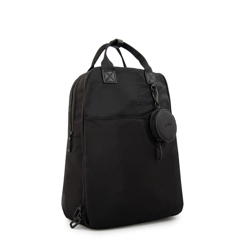 MOCHILA PORTA NOTEBOOK CORAL GRANDE NEGRO - 2