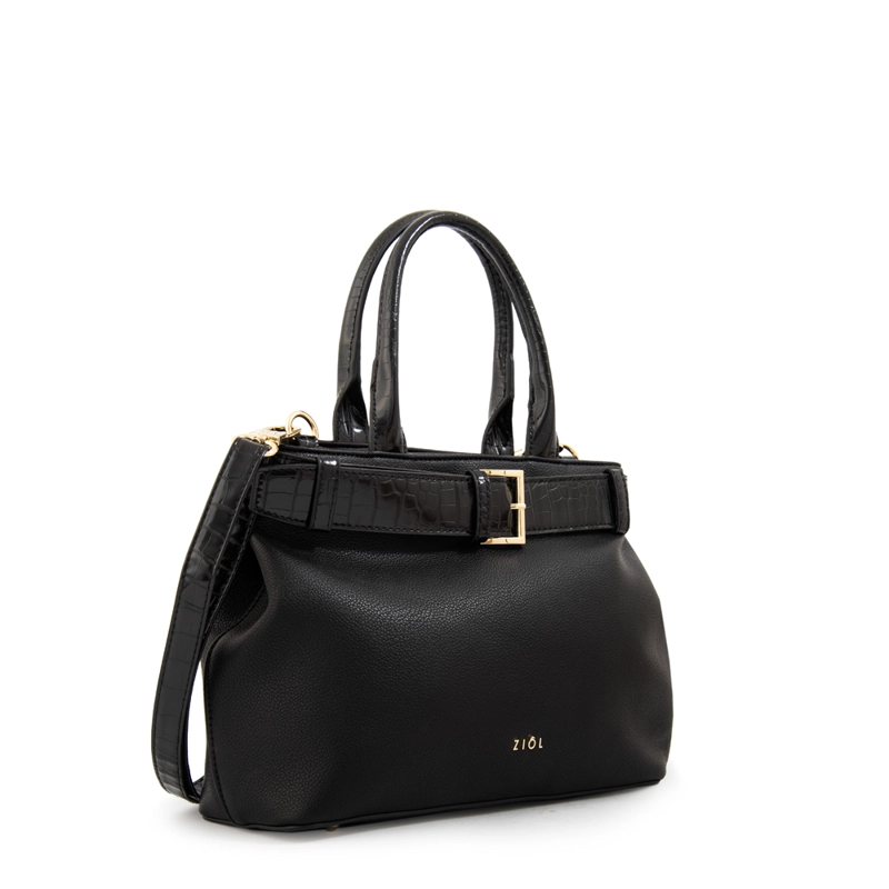 CARTERA TOTE MARINA MEDIANA NEGRO - 2