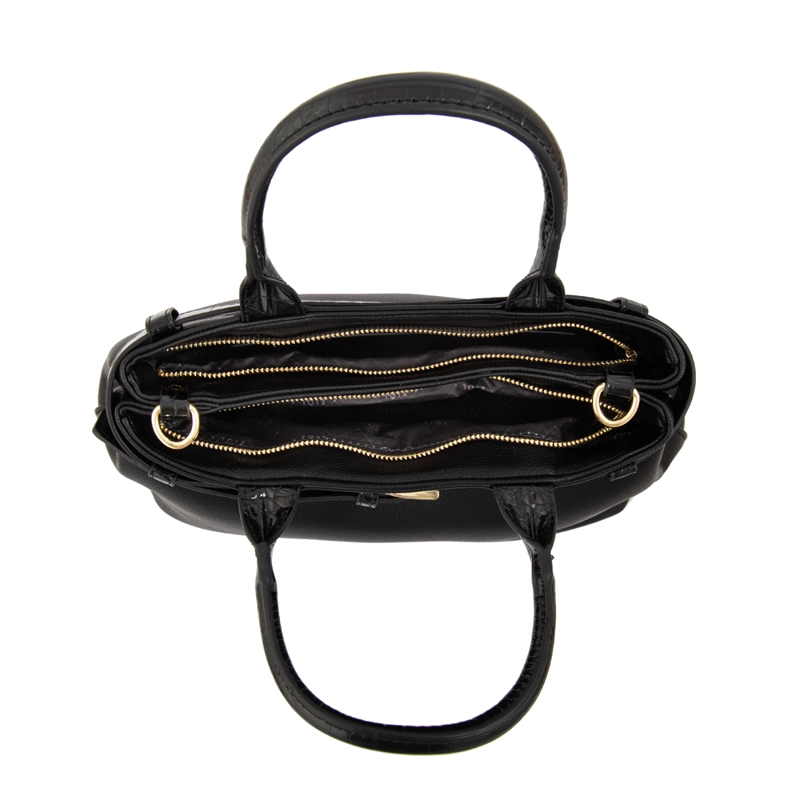 CARTERA TOTE MARINA MEDIANA NEGRO - 4