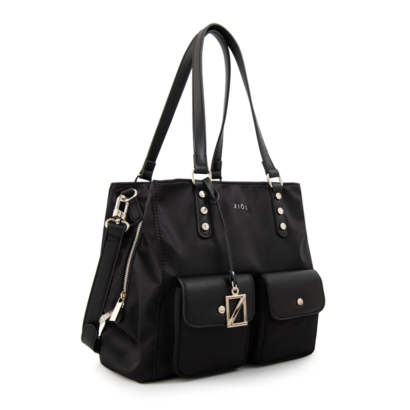 CARTERA TOTE ALISA MEDIANA NEGRO ESPECIAL - 2