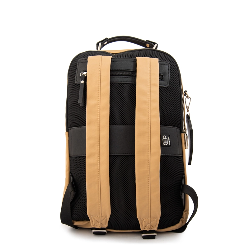 MOCHILA PORTA NOTEBOOK MEGAN GRANDE BEIGE OSCURO - 3