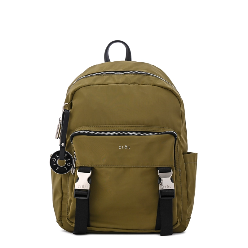 MOCHILA LEXY GRANDE VERDE OLIVA - 1
