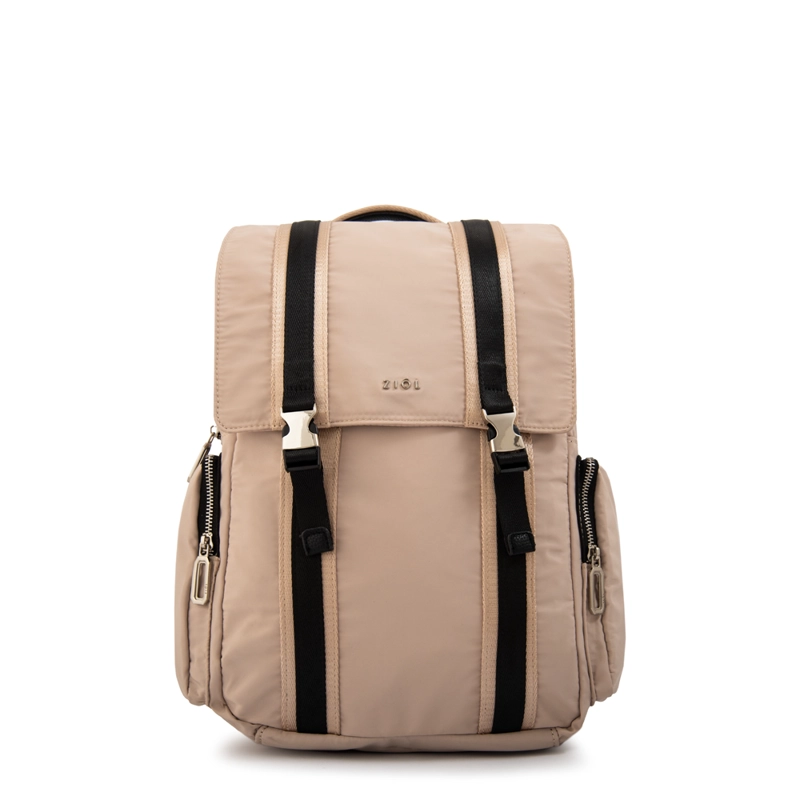 MOCHILA CLAUDIN GRANDE BEIGE - 1