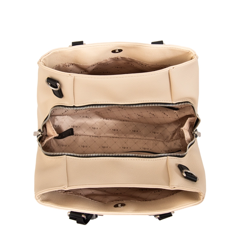 CARTERA TOTE ALISA MEDIANA BEIGE - 4