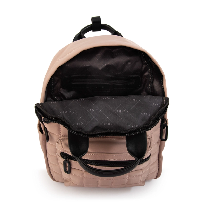 MOCHILA FRIDA MEDIANA ROSA VIEJO - 4