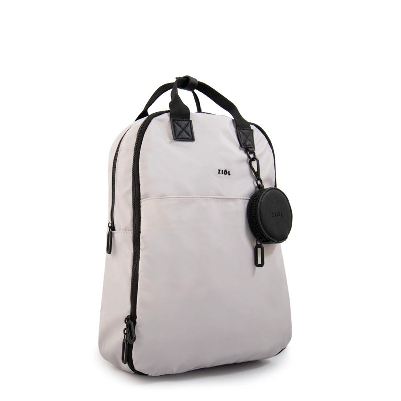 MOCHILA PORTA NOTEBOOK CORAL GRANDE GRIS - 2