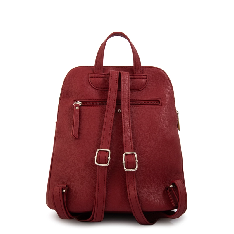 MOCHILA JAVIERA MEDIANA ROJO - 3