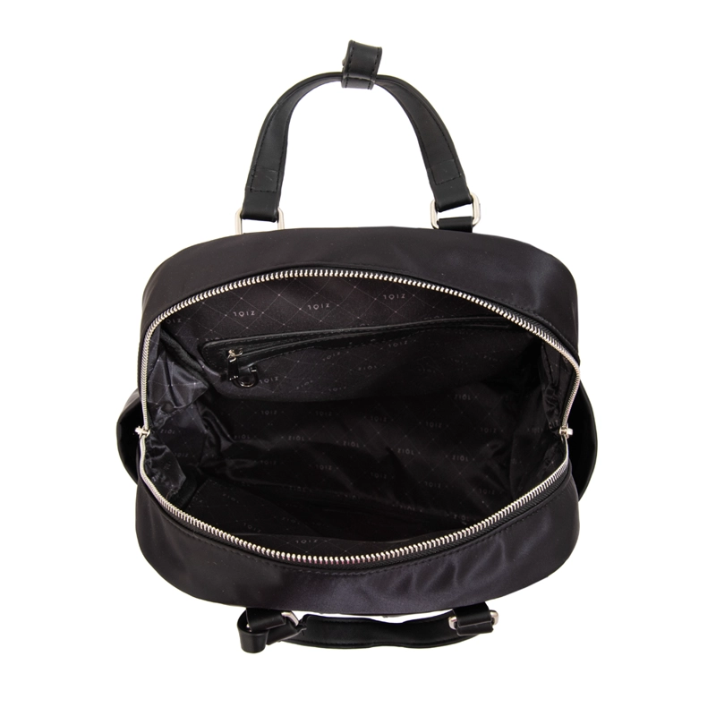 MOCHILA ALISA MEDIANA NEGRO ESPECIAL - 4