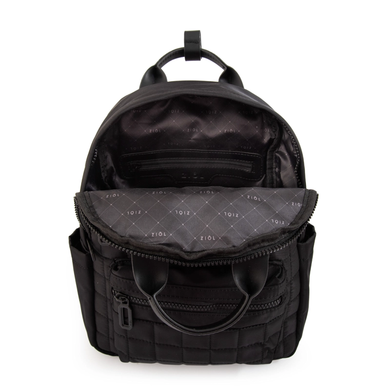 MOCHILA FRIDA MEDIANA NEGRO - 4