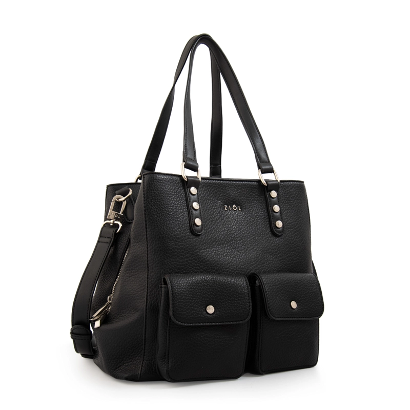 CARTERA TOTE ALISA MEDIANA NEGRO - 2