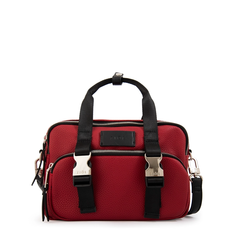 CARTERA BANDOLERA DORINA MEDIANA ROJO - 1