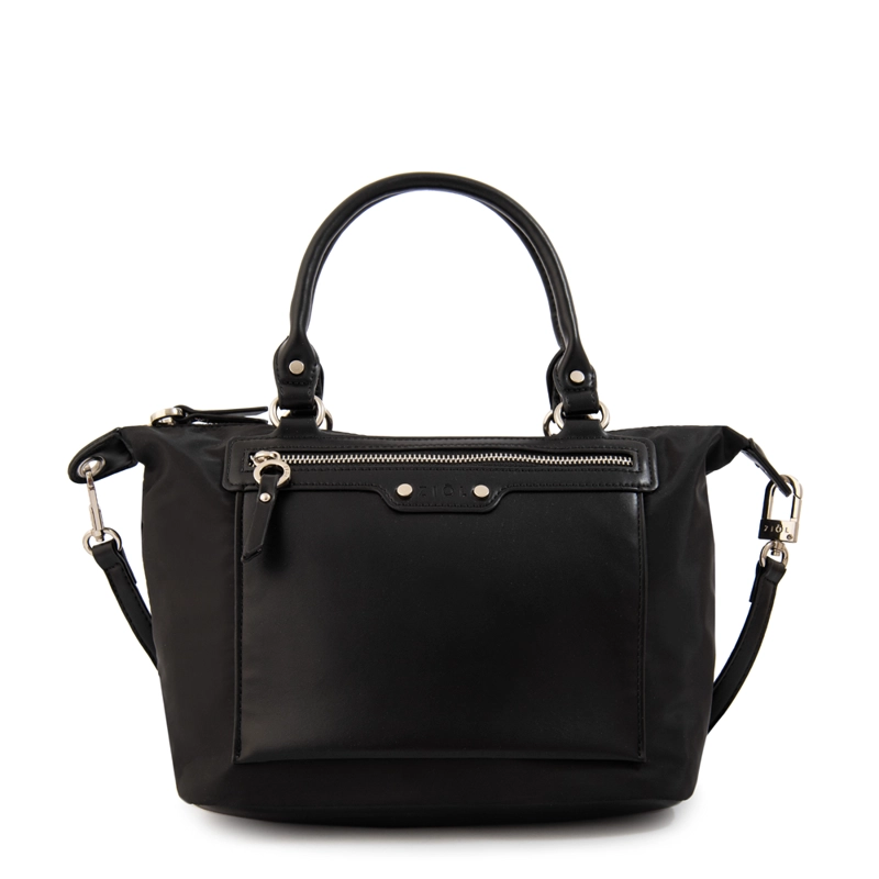 CARTERA TOTE FANNY MEDIANA NEGRO - 1